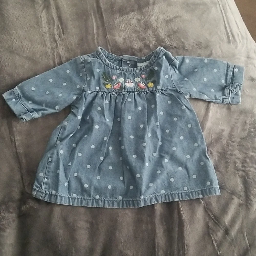 Carter's Baby Girl's Denim Dress